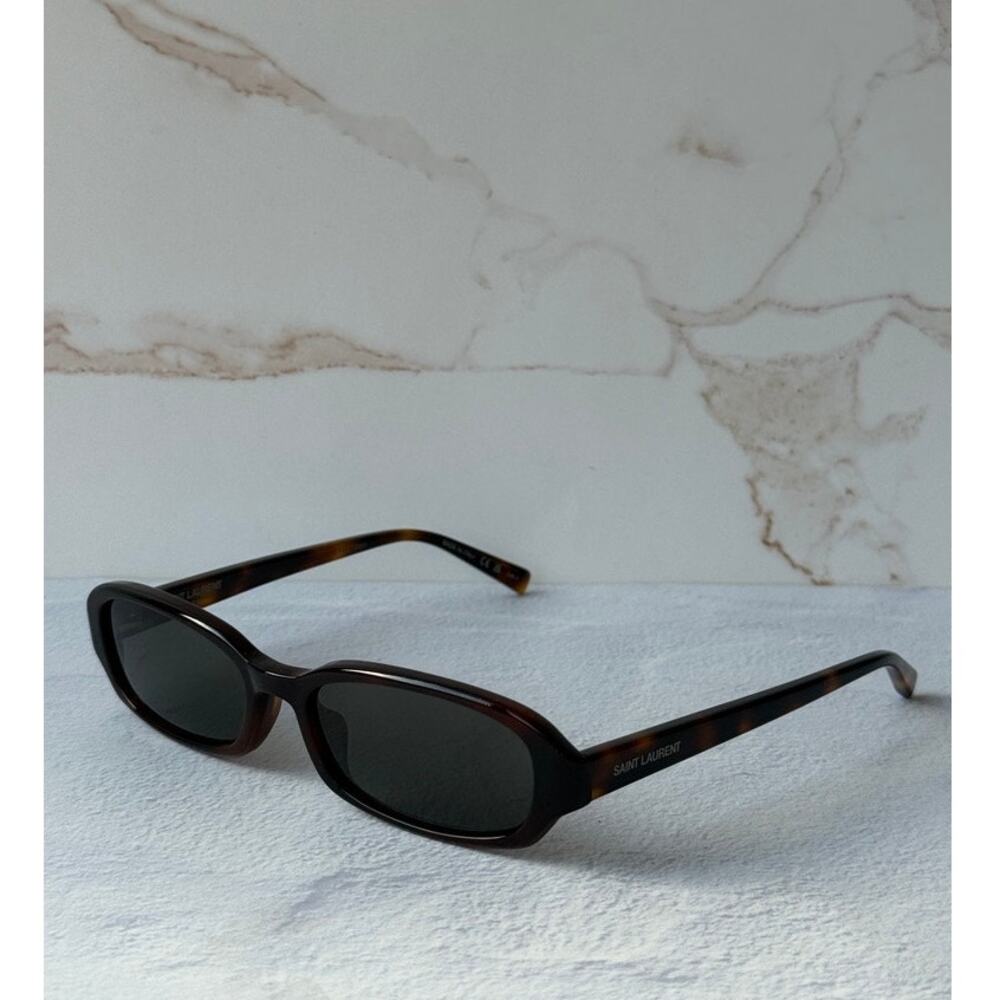 NEW Saint Laurent SL872 Erin Havana Brown Sunglasses $420